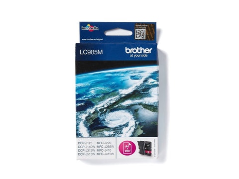 BROTHER LC-985 cartouche dencre magenta capacité standard 260 pages pack de 1