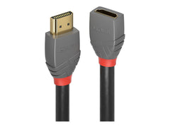 LINDY 1m HDMI Extension Cable Anthra Line