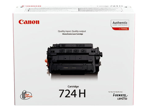 CANON CRG-724H cartouche de toner noir haute capacité 12.000 pages pack de 1