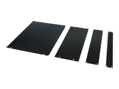 APC KIT D OBURATION DE FACADE 1U - 2U - 4U - 8U - NOIR POUR ARMOIRES NETSHELTER 19 VX/VS