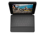 LOGITECH Rugged Folio 7th & 8th generation - Graphite - Fra
