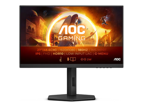 AOC 27G4X 27p Curved Gaming 1920x1080 2xHDMI Black