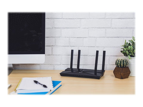 TP-LINK Archer AX1500 Wi-Fi 6 Router Broadcom 1.5GHz Tri-Core CPU 1201Mbps at 5GHz+300Mbps at 2.4GHz 5 Gigabit Ports