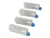 OKI C5600, C5700 cartouche de toner noir capacité standard 6.000 pages pack de 1