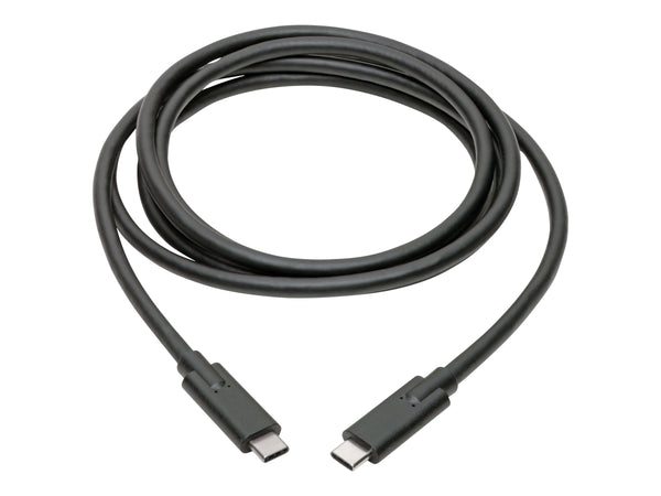 EATON TRIPPLITE USB-C Cable M/M - USB 3.1 Gen 1 5Gbps 5A Rating Thunderbolt 3 Compatible 6ft. 1.83m