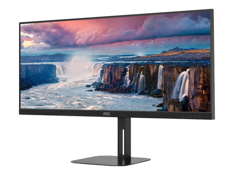 AOC U34V5C/BK 34p VA WQHD display 3440x1440 21:9 4ms 300cd/m2