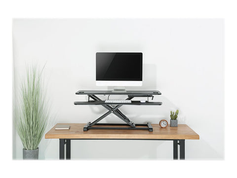 NEOMOUNTS NS-WS300BLACK Poste de travail assis-debout - ressort à gaz