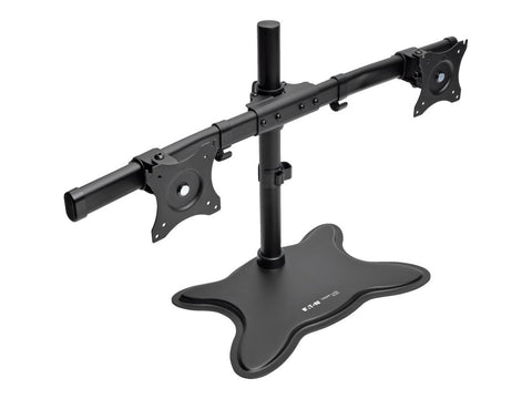 EATON TRIPPLITE Dual-Monitor Desktop Mount Stand for 13inch to 7inch Flat-Screen Displays