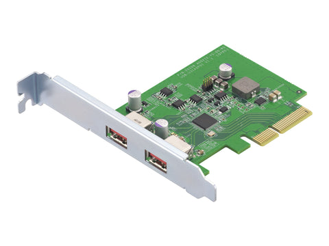 QNAP Dual-port USB3.2 Gen 2 PCIe expansion card