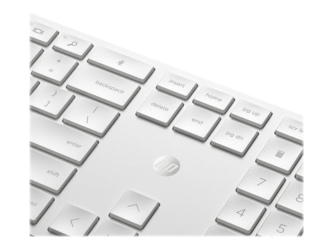 HP 650 Wireless Keyboard and Mouse Combo White