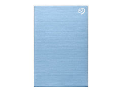 SEAGATE One Touch 5To External HDD with Password Protection Light Blue