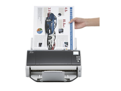 RICOH fi7480 Scanner A4 USB 3.0 80 ppm / 160 ipm 300dpi A4L ADF for up to 100 sheets 80g/m supports scanning A3 format doc