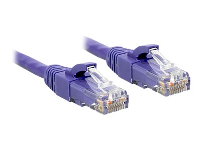 LINDY Cat.6 U/UTP Cable Purple 5m Colour Code ANSI/TIA 568C