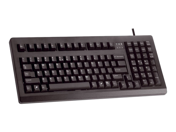 CHERRY Compact 19.7p corded Keyboard black USB (DE)