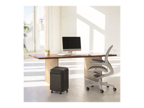 FELLOWES DESTRUCTEUR MICROSHRED LX211 NOIR COUPE MICROPARTICULES 230V EU/UK