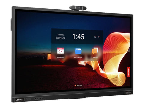 LENOVO ThinkVision iLFD T65 65p 3840x2160 VA Touch DLED 16:9 60Hz HDR10 HDMI USB-C USB-B RJ45 VGA Android 9.0 4K camera TopSeller