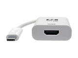 EATON TRIPPLITE USB-C to HDMI Adapter M/F - 4K 60Hz HDCP 2.2 White