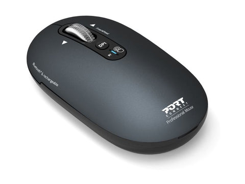 PORT DESIGNS Mouse Rechargeable Bluetooth Pure Mac - Shadow