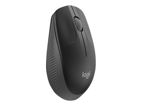 LOGITECH M190 Mouse optical 3 buttons wireless USB wireless receiver charcoal