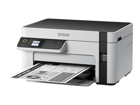 EPSON EcoTank ET-M2120 MFP Mono B/W ink-jet A4 15ppm print 150 sheets USB Wi-Fi white