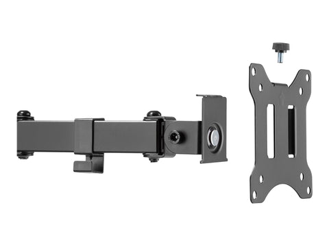 TNB ERGO Line Single Height Adjustable Monitor Stand Screen Pole With Simple Articulation And Height Adjustment