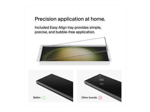 BELKIN TrueClear Curve Screen Protector - Samsung S23 Ultra