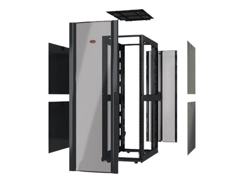 APC NetShelter SX 48U 750mm Wide x 1070mm Deep Enclosure Without Doors Black