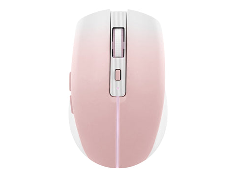 TNB GRADIENT - Dual connect rechargeable colorful wireless mouse - pink