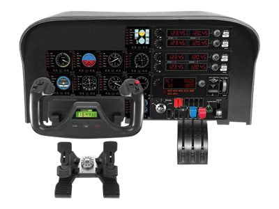 LOGITECH Flight Yoke System Yoke and throttle wired for PC