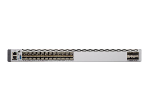 CISCO Catalyst 9500 1U RM Network Essentials L3 Managed Switch 1xCPU 2.4GHz 16GB RAM 16GB Flash 24x25GbE