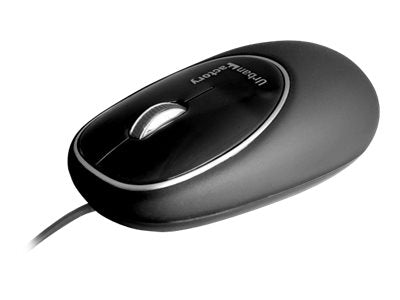 URBAN FACTORY Souris Mémoire de forme - Noire - filaire USB2.0