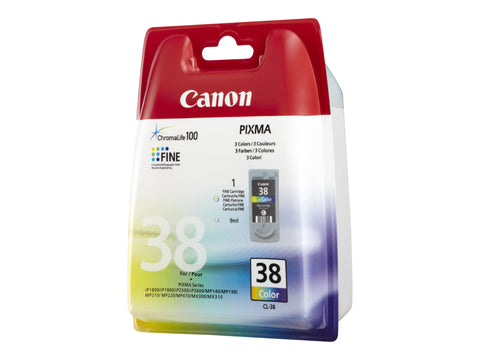 CANON CL-38 cartouche d encre couleur faible capacité 9ml 207 pages pack de 1