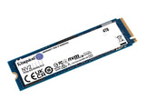 KINGSTON 4To NV2 M.2 2280 NVMe SSD
