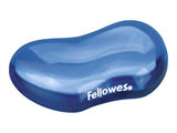 FELLOWES REPOSE-POIGNET GEL CRYSTAL - BLEU