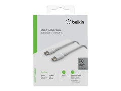 BELKIN BOOST CHARGE USB-C to USB-C 2.0 Cable PVC 2M White
