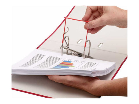 FELLOWES Biding Clip 100 Red