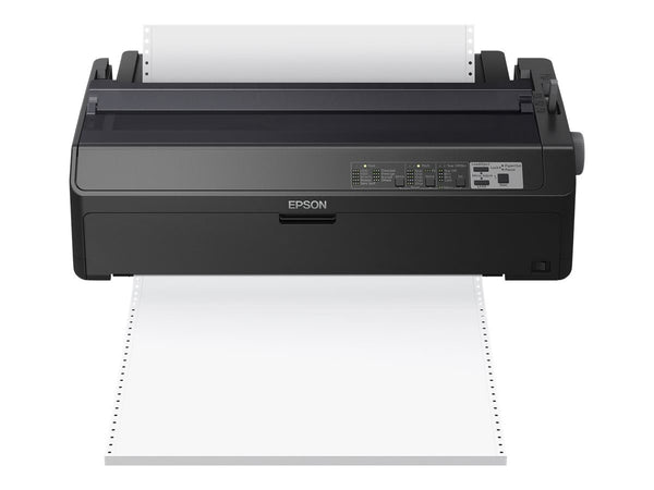 EPSON LQ 2090IIN Printer Mono dot-matrix Roll 21.6 cm 406.4mm width 420x364mm 360x180dpi 24pin 584char/sec parallel USB LAN