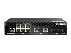 QNAP QSW-M2106R-2S2T 6port 2.5Gbps 2 ports 10GbE SFP+ 2 ports 10GbE RJ45