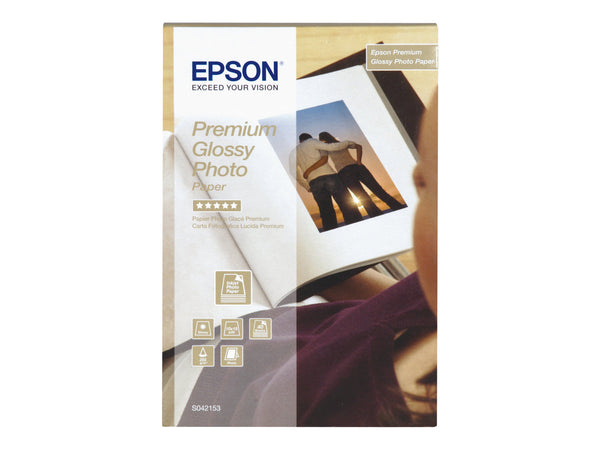 EPSON PREMIUM brillant photo  papier inkjet 255g/m2 100x150mm 40 feuilles pack de 1
