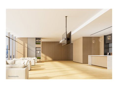 NEOMOUNTS CL35-340BL22 Support de plafond pour double écran 23-42p - h 106-156 cm