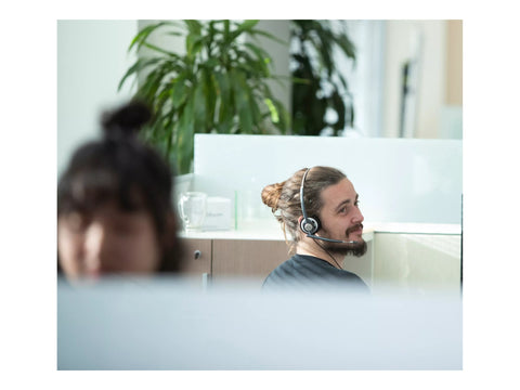 HP Poly EncorePro HW710 Single Ear Headset +Carry Case-EURO