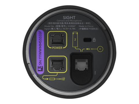 LOGITECH Sight Conference camera colour 4K audio PoE Plus