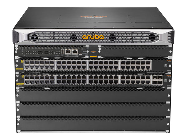 HPE Aruba 6405 96-port 1GbE Class PoE 4 and 4-port SFP56 Switch