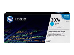HP original Colour LaserJet CE741A Toner cartridge cyan standard capacity 7.300 pages 1-pack