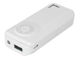 URBAN FACTORY Batterie externe Emergency Battery - 4400 mAh  - Blanc  -  Blister 1 câble