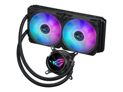 ASUS ROG Strix LC III 240 ARGB all-in-one CPU liquid cooler with 360 rotatable water block Premium ROG ARGB fans