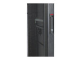 APC NetShelter SX Colocation 2 x 20U 600mm Wide x 1070mm Deep Enclosure with Sides Black