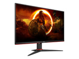 AOC 24G2ZU/BK 23.8p TN Flat FHD 1920x1080 240Hz 1ms GtG FreeSync Premium USB HUB SPEAKERS DP 2xHDMI VESA 100x100 GAMING LINE