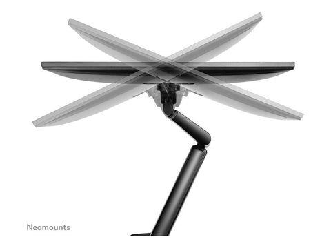 NEOMOUNTS DS70-810BL1 Support décran à fixer 17-32p - ressort à gaz - économie despace - arrêt 180