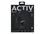 TNB Activ 1000X Professional Headset With Recharge Base Wireless Connection Bluetooth 5.0 And 24Ghz Stereo Earpads